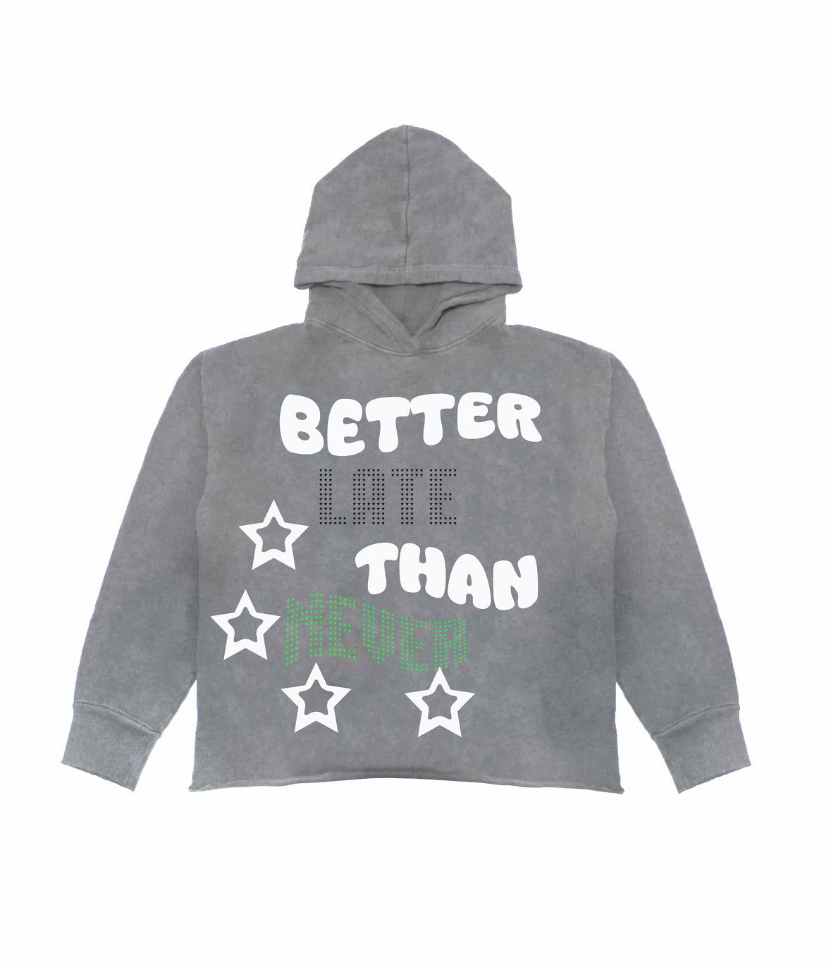 BLTN 'Green Rhinestone' Hoodie